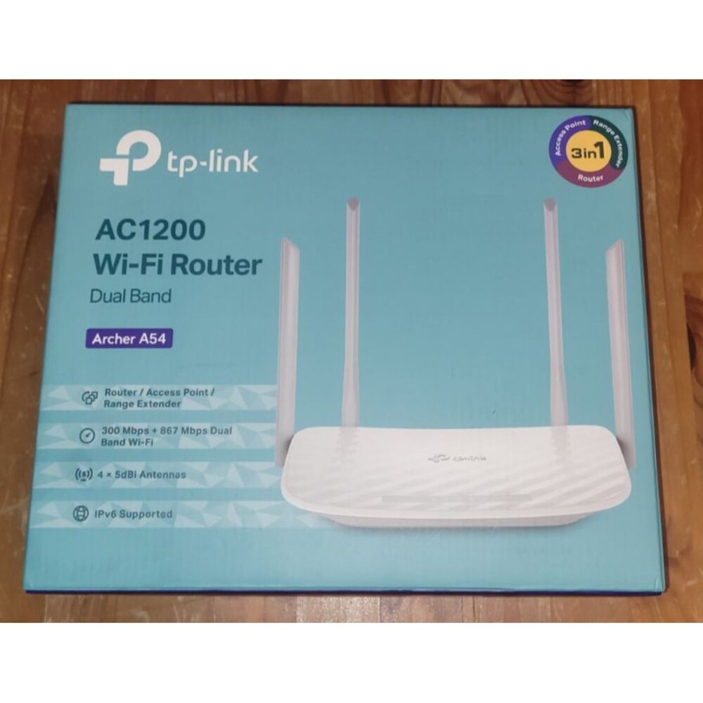 TP-Link Archer 54 AC1200 Ethernet Wireless Router - White